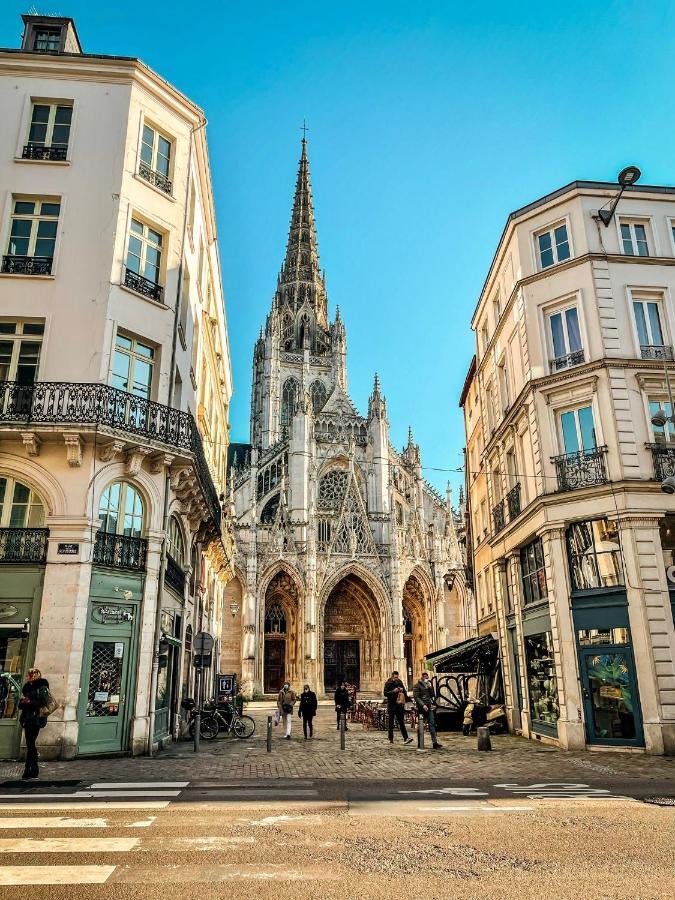 Ferienwohnung Rouen Saint Nicaise Exterior foto