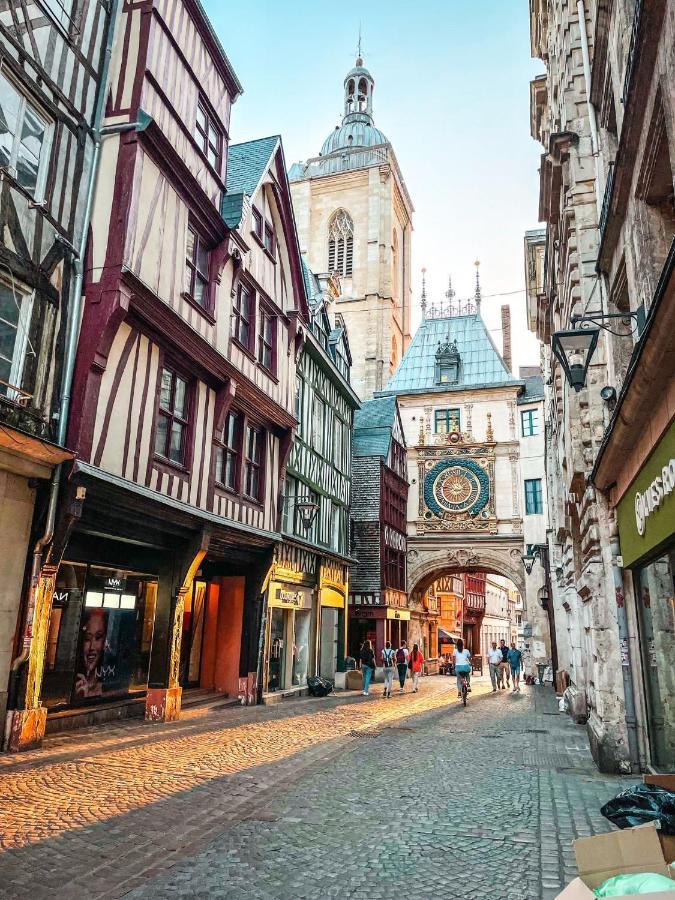 Ferienwohnung Rouen Saint Nicaise Exterior foto